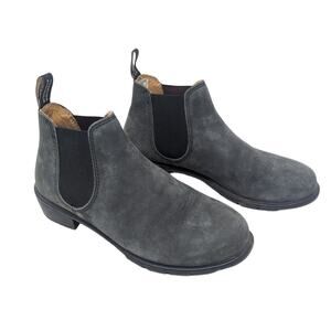 Blundstone 1971 Grey Suede Chelsea Boot Bootie 7